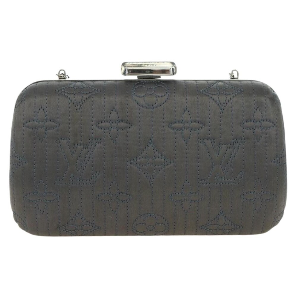Louis Vuitton Motard Minaudiere Monogram Satin
